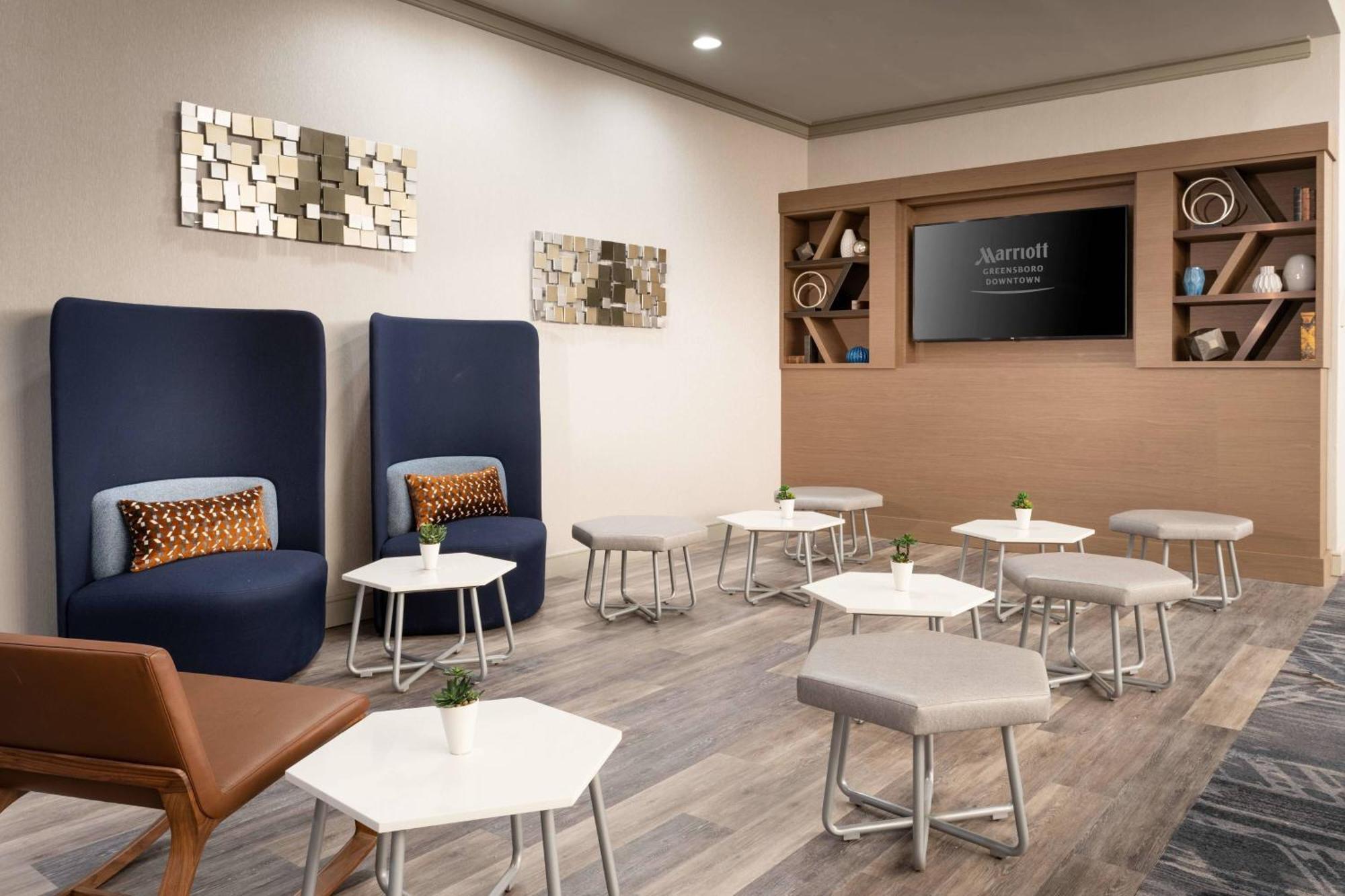 Marriott Greensboro Downtown Dış mekan fotoğraf